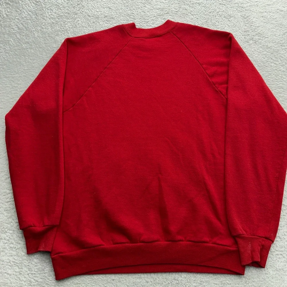 Vintage Jerzees University of Nebraska Cornhuskers Red Graphic Sweatshirt Large
